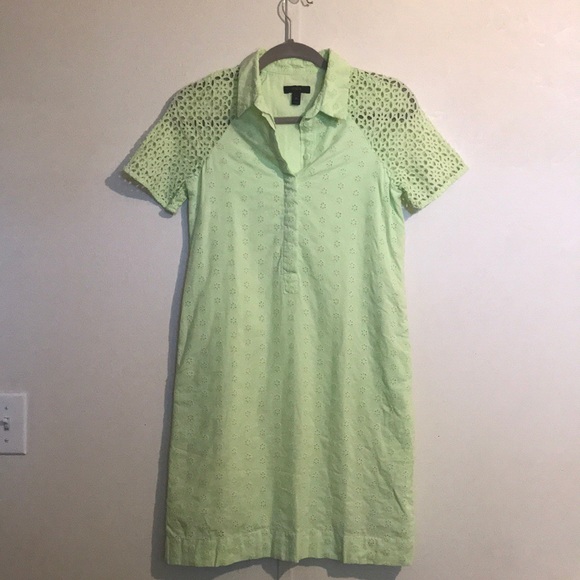 J crew eye let midi dress with pockets - Picture 2 of 4